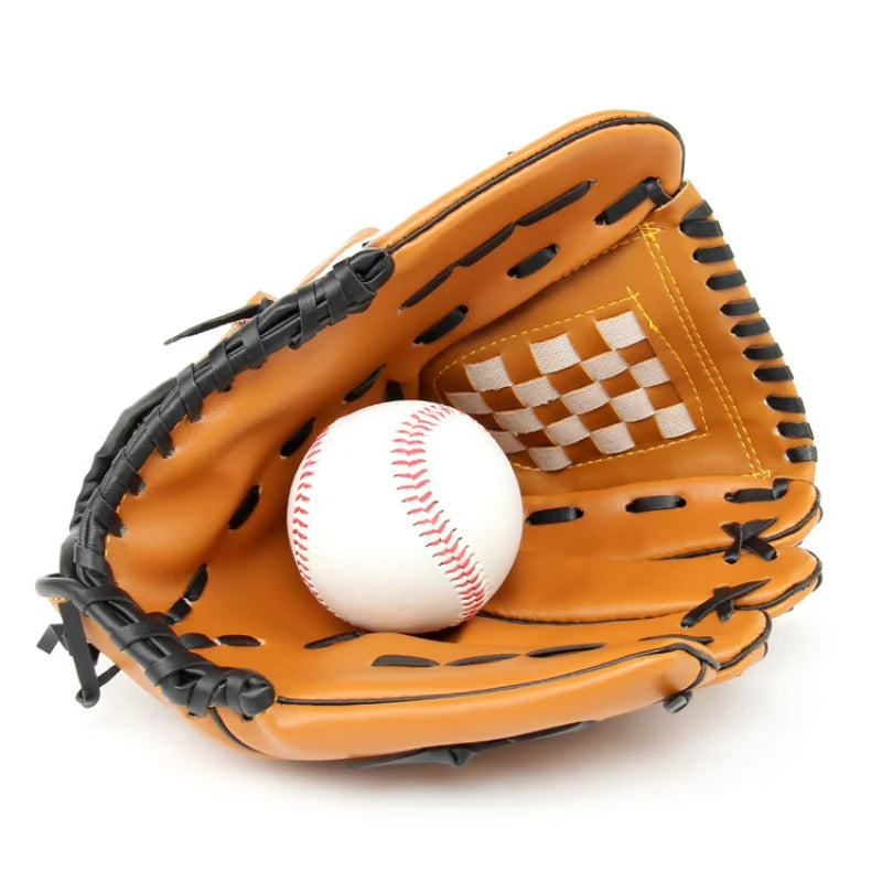 Baseball Bat with Carry Bag and Baseball Gloves.