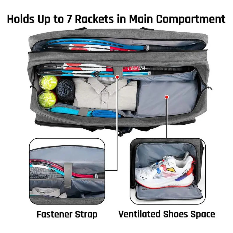 Tennis Bag Tennis Tote Shoulder Bag.