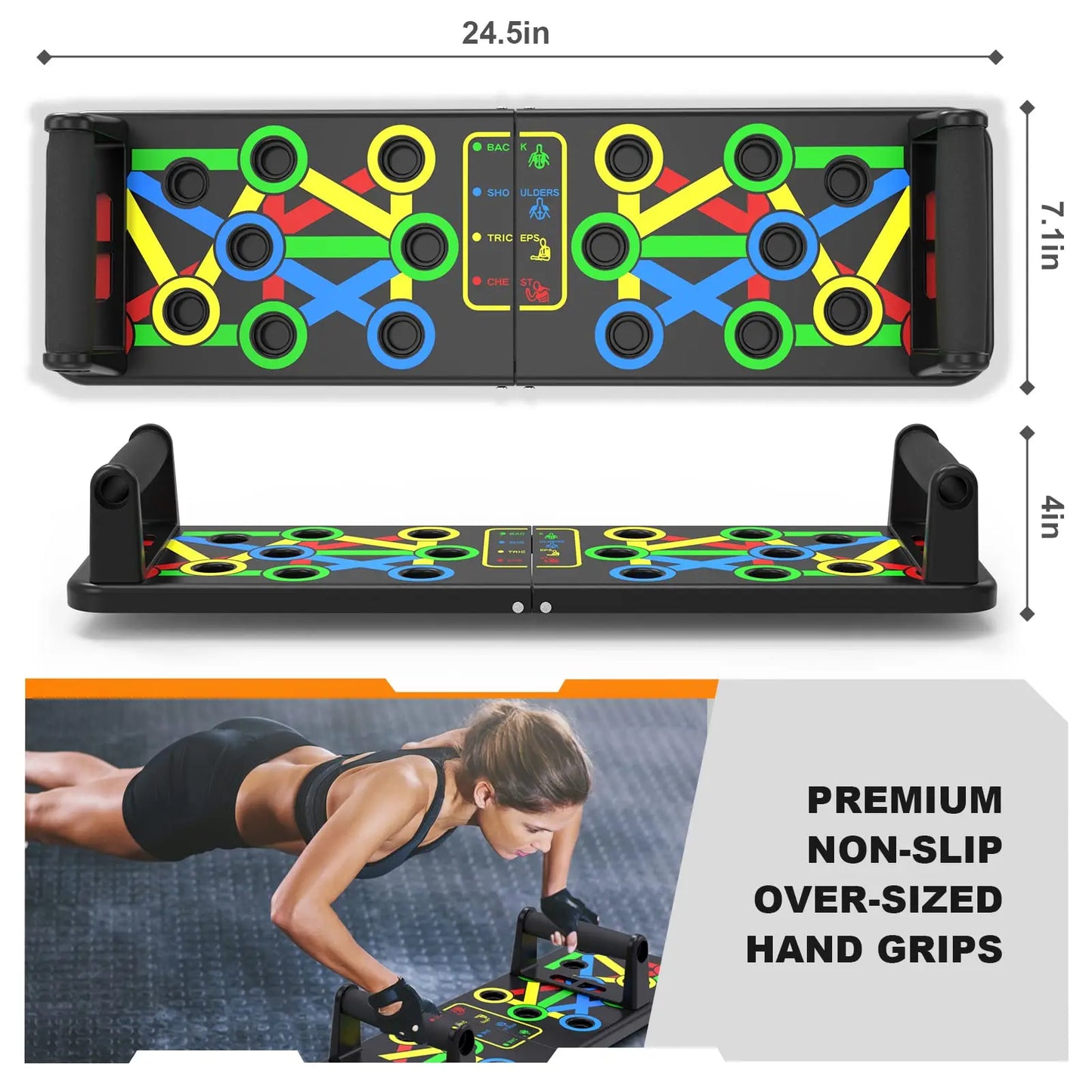Push-Ups Stands Portable