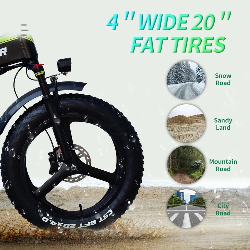 Foldable Electric bicycle.