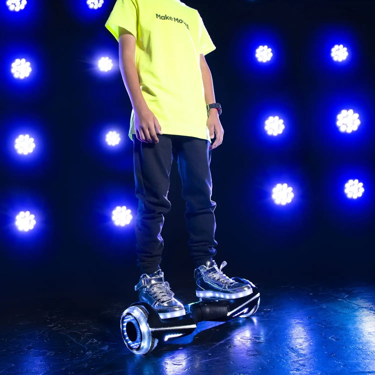 Jetson Rave Hoverboard, Black, Ages 12+